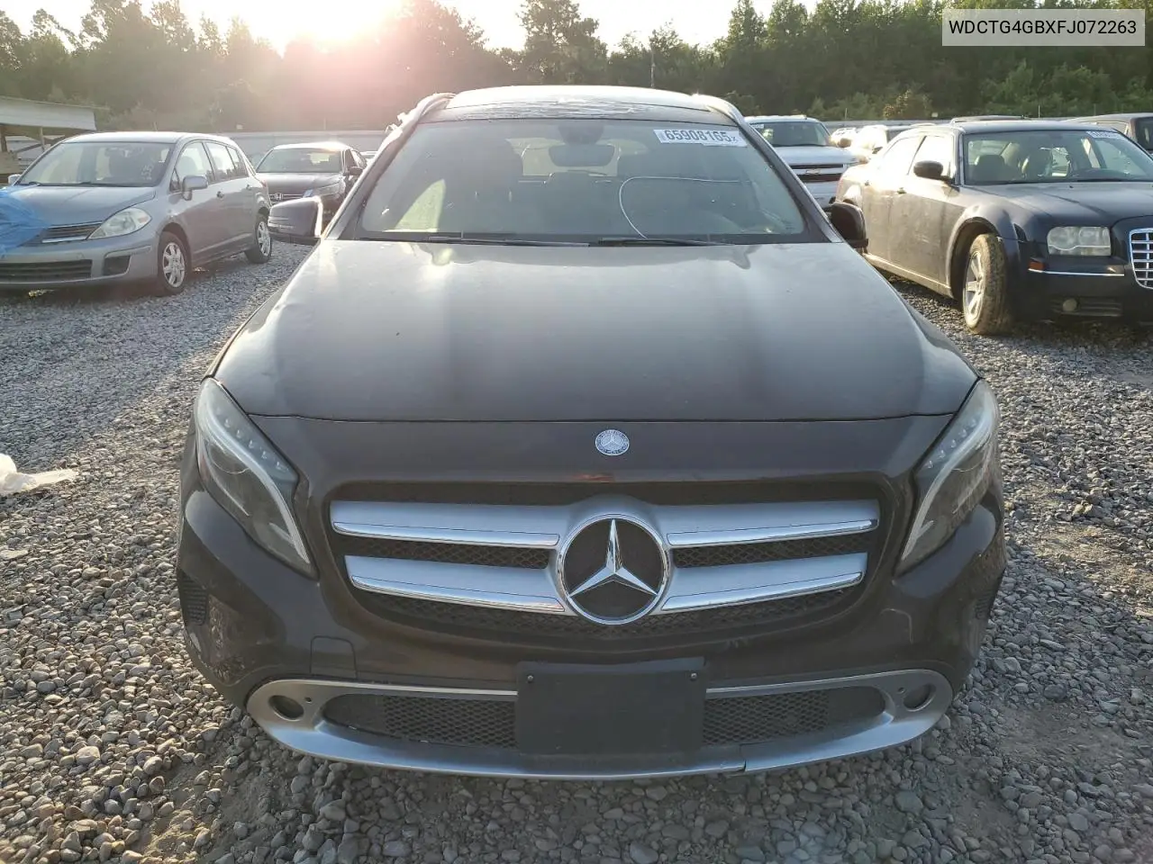 2015 Mercedes-Benz Gla 250 4Matic VIN: WDCTG4GBXFJ072263 Lot: 65908165