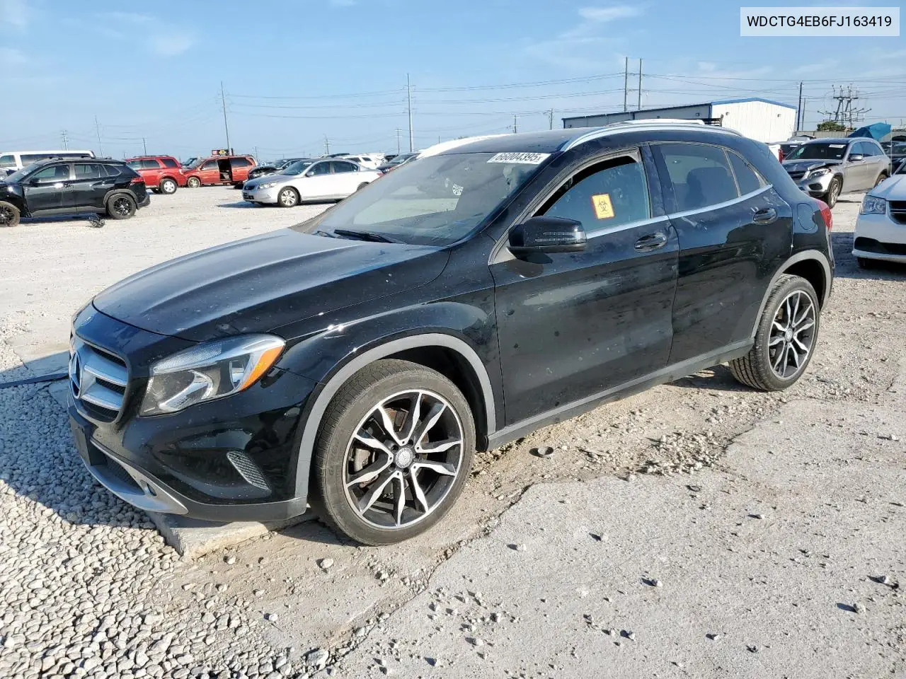 2015 Mercedes-Benz Gla 250 VIN: WDCTG4EB6FJ163419 Lot: 66004395