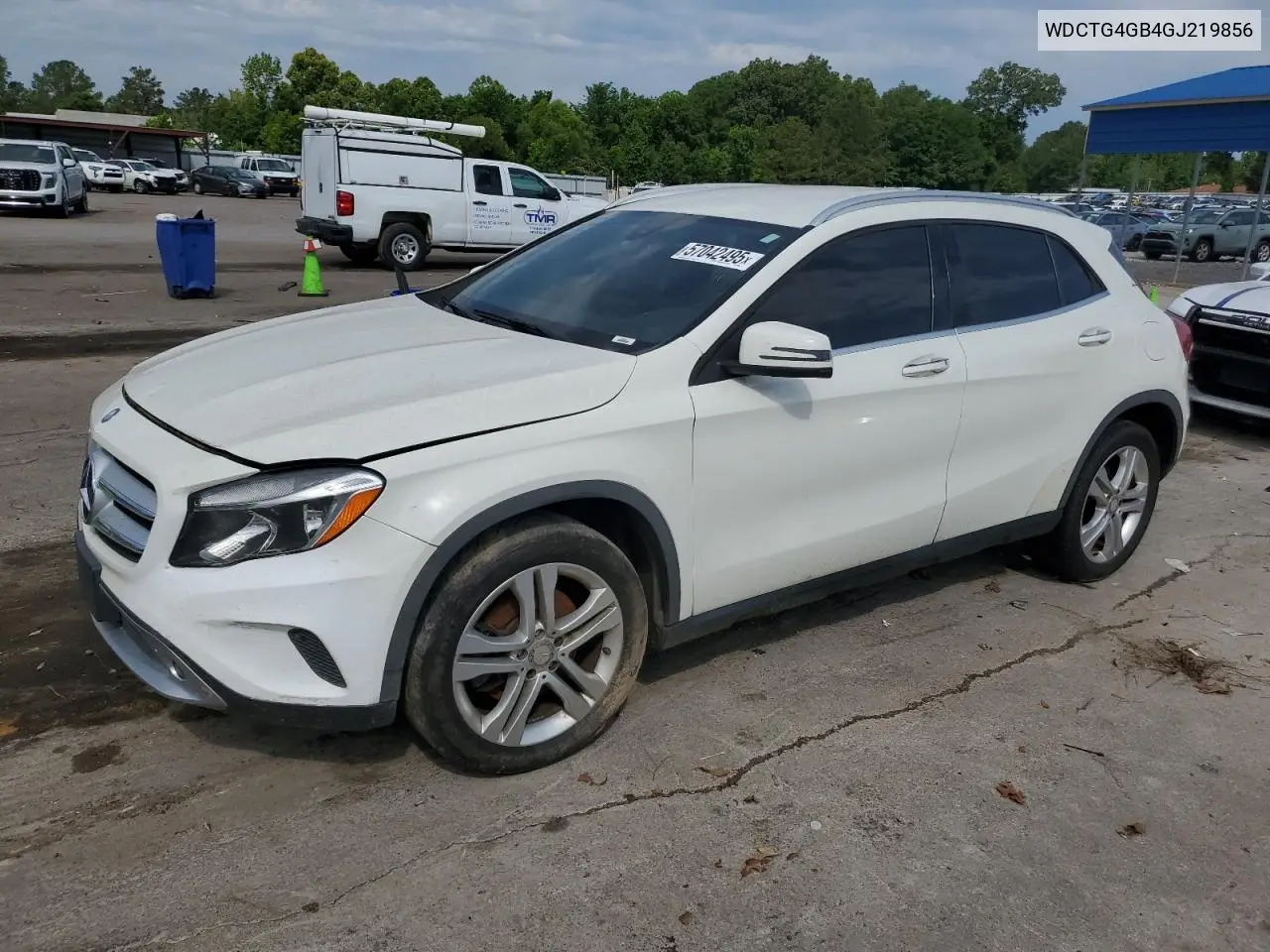 2016 Mercedes-Benz Gla 250 4Matic VIN: WDCTG4GB4GJ219856 Lot: 57042495