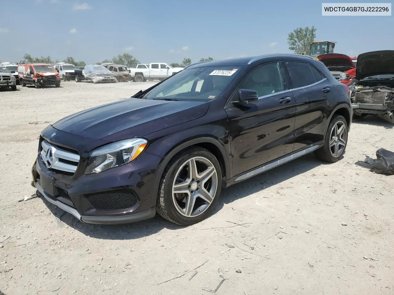 2016 Mercedes-Benz Gla 250 4Matic VIN: WDCTG4GB7GJ222296 Lot: 57076225