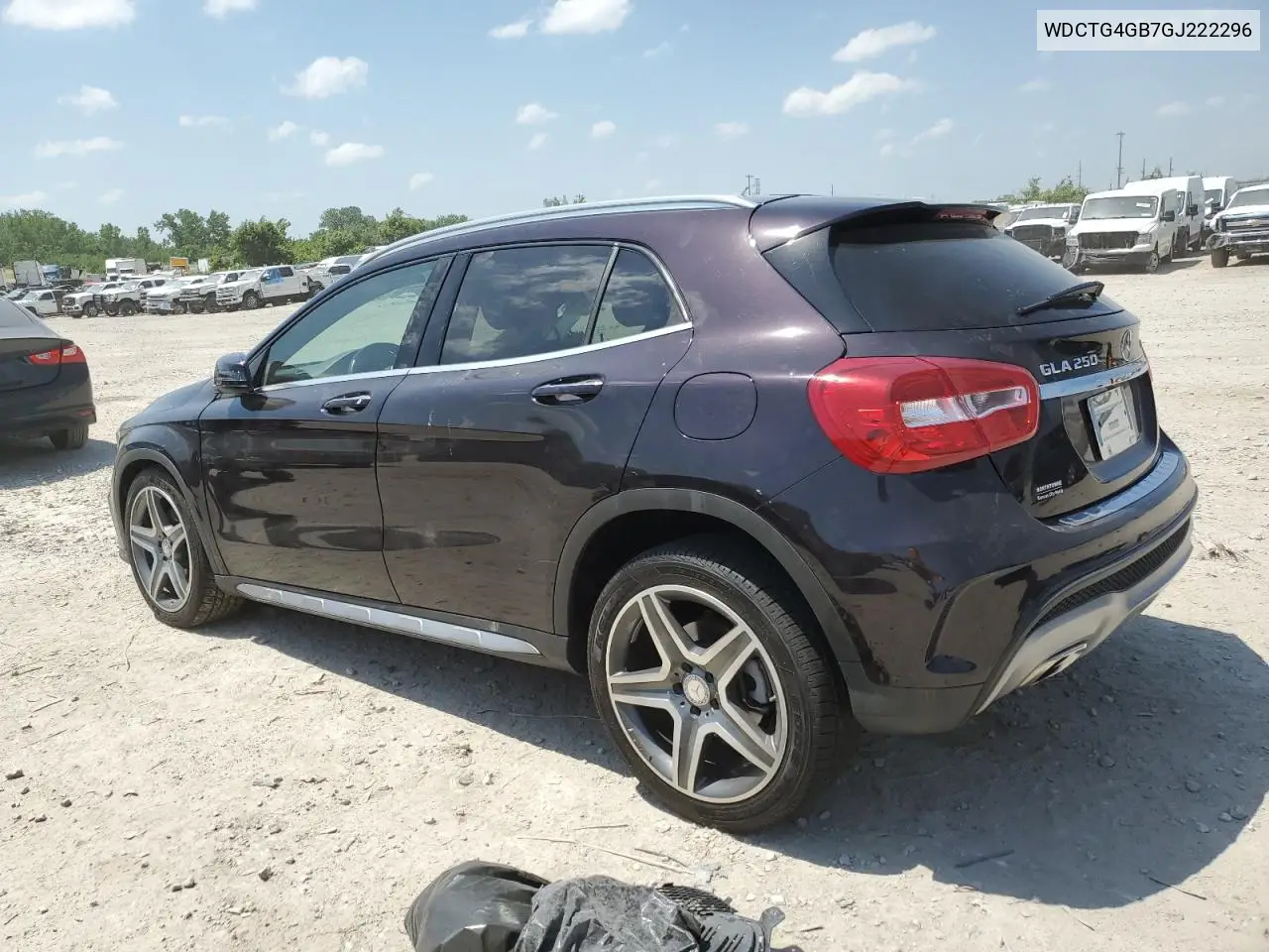 2016 Mercedes-Benz Gla 250 4Matic VIN: WDCTG4GB7GJ222296 Lot: 57076225