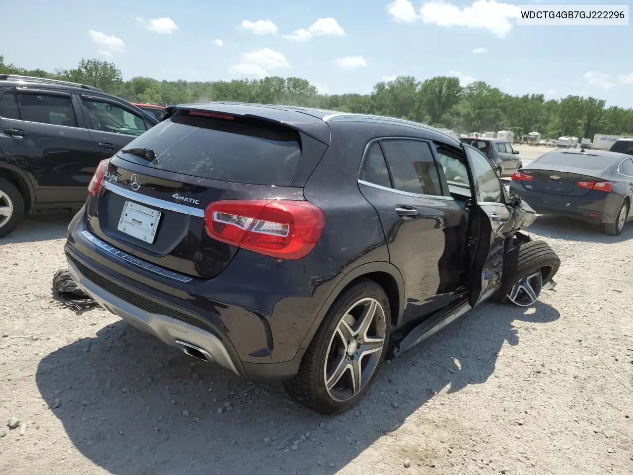 2016 Mercedes-Benz Gla 250 4Matic VIN: WDCTG4GB7GJ222296 Lot: 57076225