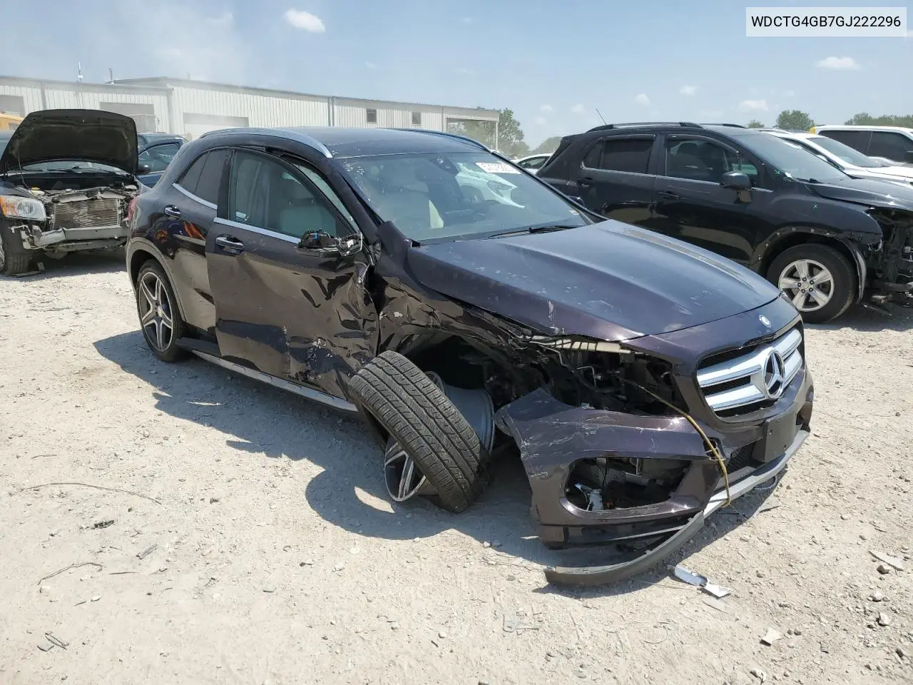 2016 Mercedes-Benz Gla 250 4Matic VIN: WDCTG4GB7GJ222296 Lot: 57076225