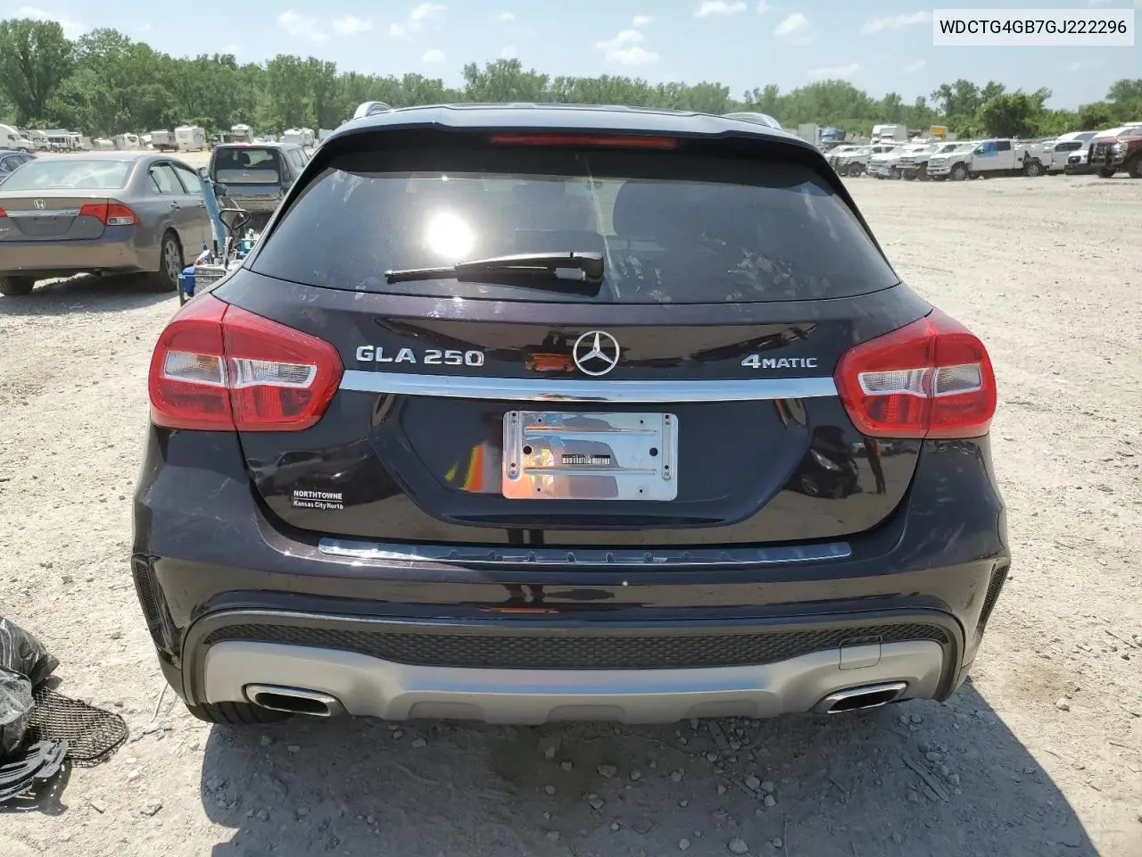 2016 Mercedes-Benz Gla 250 4Matic VIN: WDCTG4GB7GJ222296 Lot: 57076225