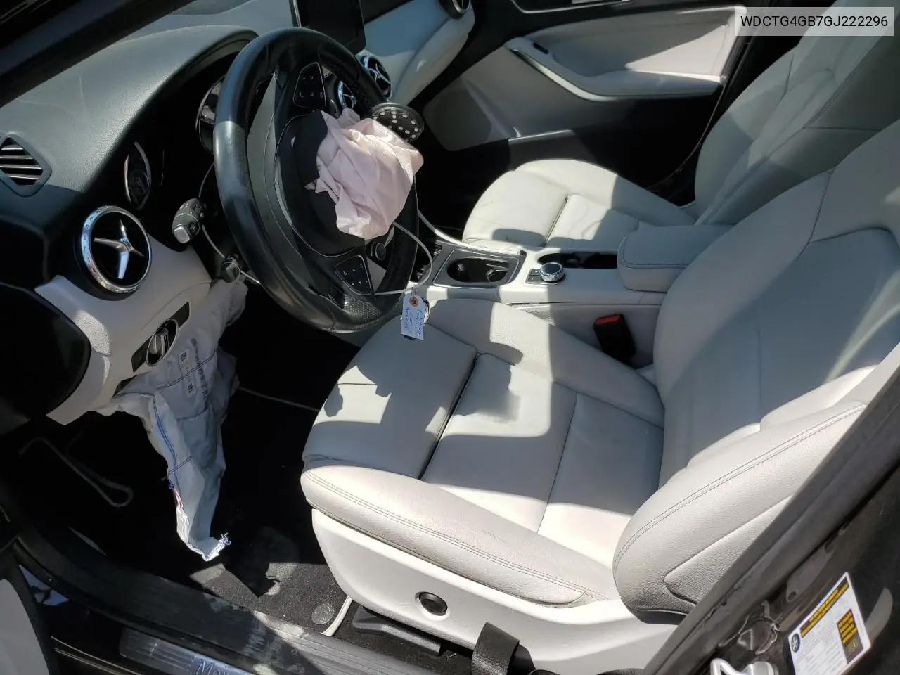 2016 Mercedes-Benz Gla 250 4Matic VIN: WDCTG4GB7GJ222296 Lot: 57076225