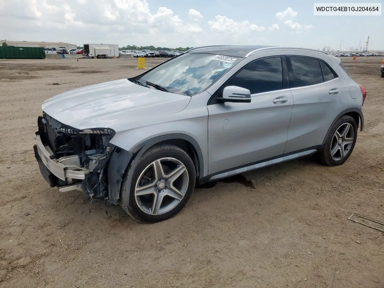 2016 Mercedes-Benz Gla 250 VIN: WDCTG4EB1GJ204654 Lot: 64853075