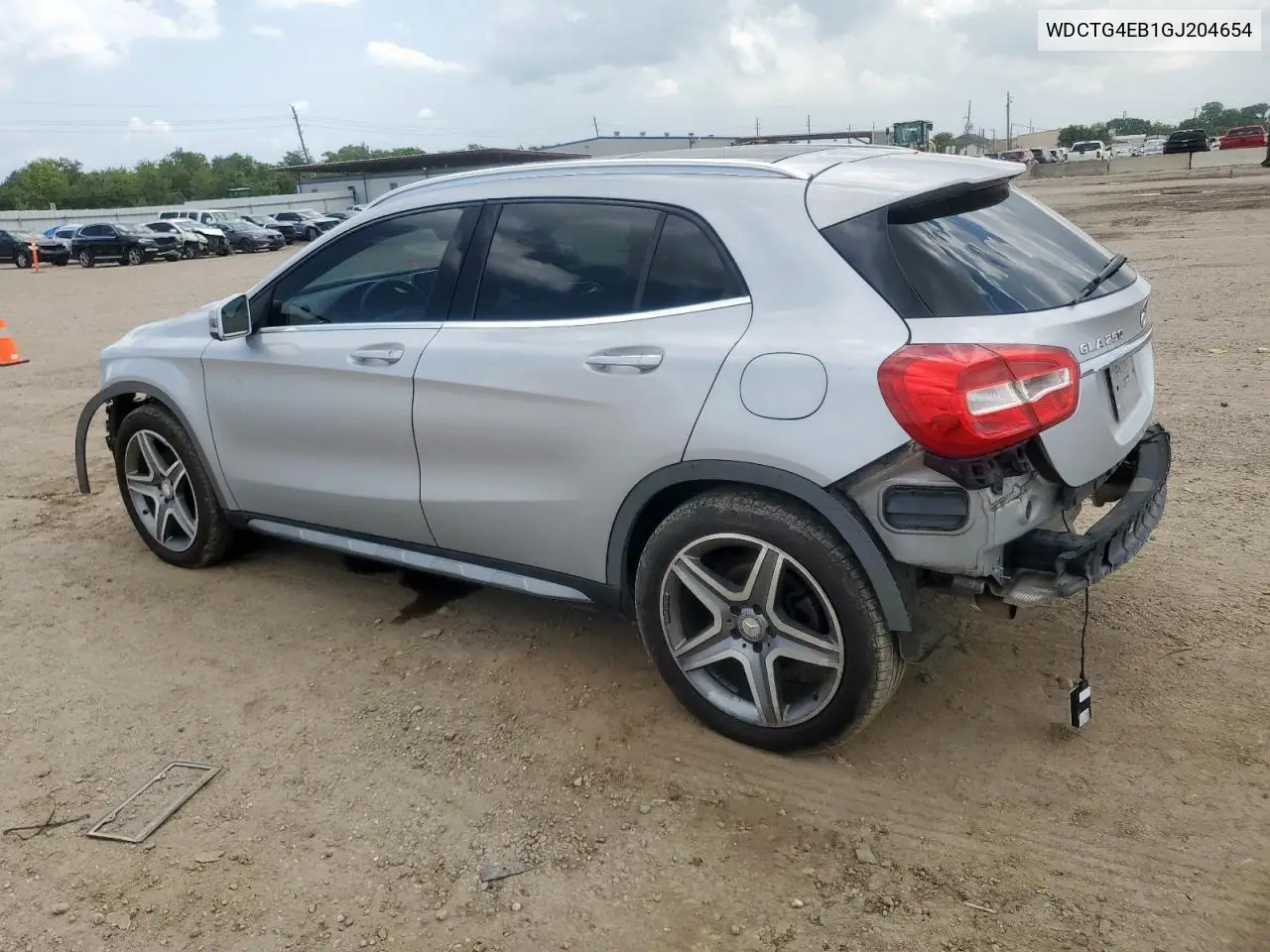 2016 Mercedes-Benz Gla 250 VIN: WDCTG4EB1GJ204654 Lot: 64853075