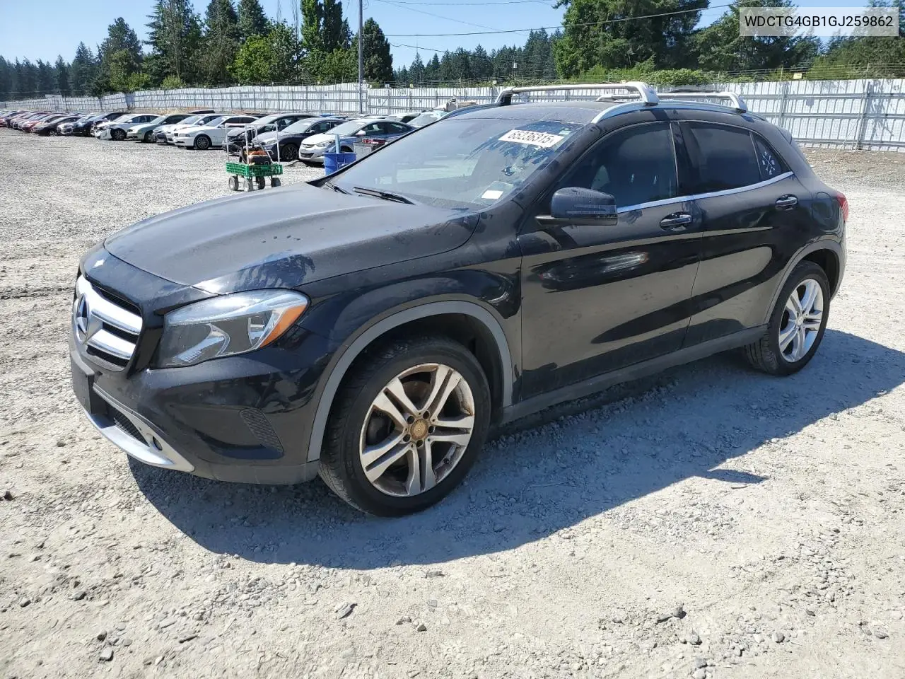 2016 Mercedes-Benz Gla 250 4Matic VIN: WDCTG4GB1GJ259862 Lot: 65236315