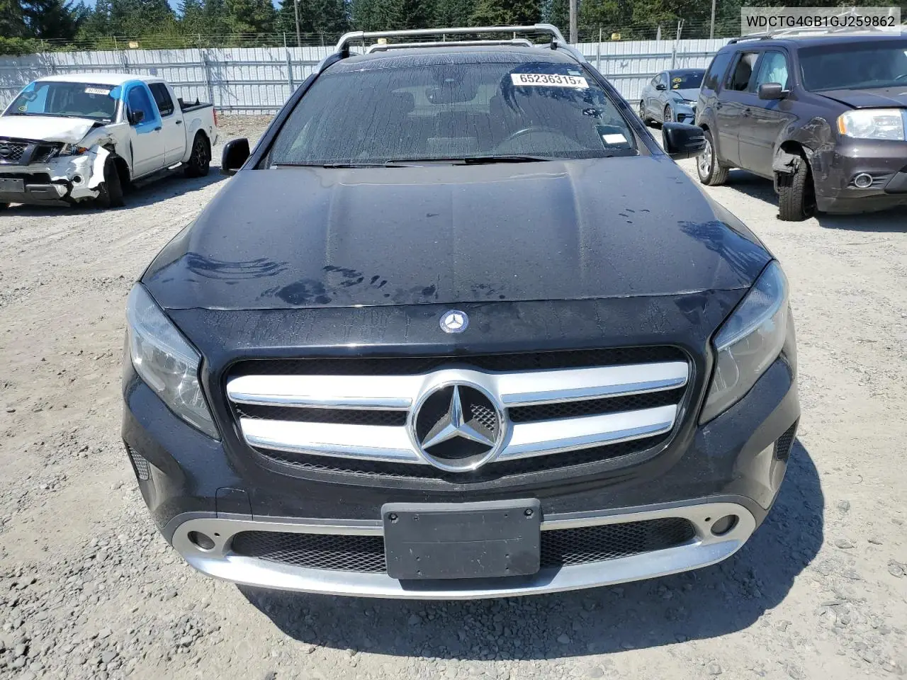 2016 Mercedes-Benz Gla 250 4Matic VIN: WDCTG4GB1GJ259862 Lot: 65236315