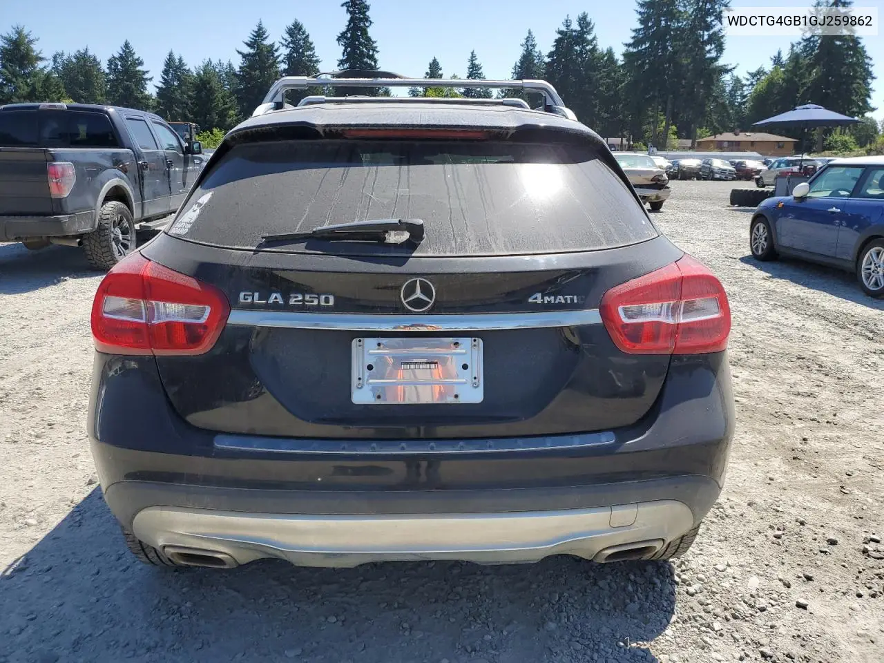 2016 Mercedes-Benz Gla 250 4Matic VIN: WDCTG4GB1GJ259862 Lot: 65236315
