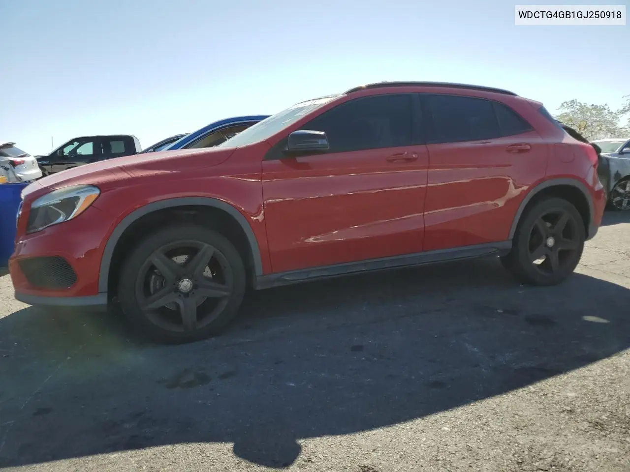 2016 Mercedes-Benz Gla 250 4Matic VIN: WDCTG4GB1GJ250918 Lot: 65890425