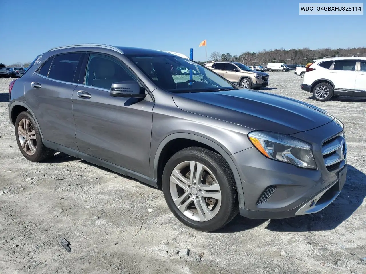2017 Mercedes-Benz Gla 250 4Matic VIN: WDCTG4GBXHJ328114 Lot: 43342485