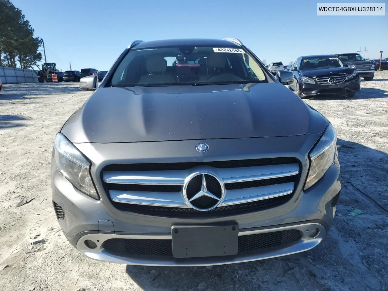 2017 Mercedes-Benz Gla 250 4Matic VIN: WDCTG4GBXHJ328114 Lot: 43342485