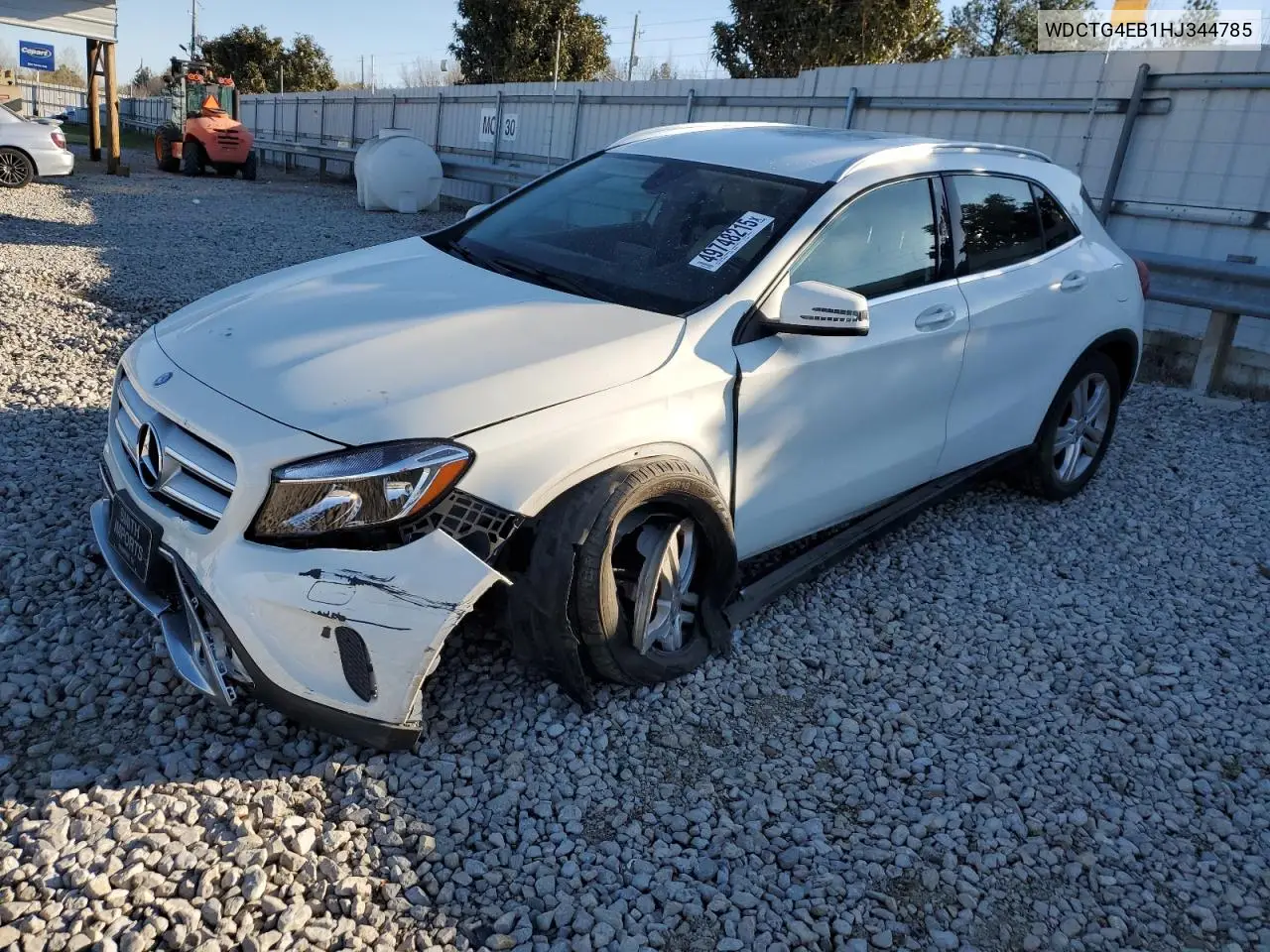 2017 Mercedes-Benz Gla 250 VIN: WDCTG4EB1HJ344785 Lot: 49748215