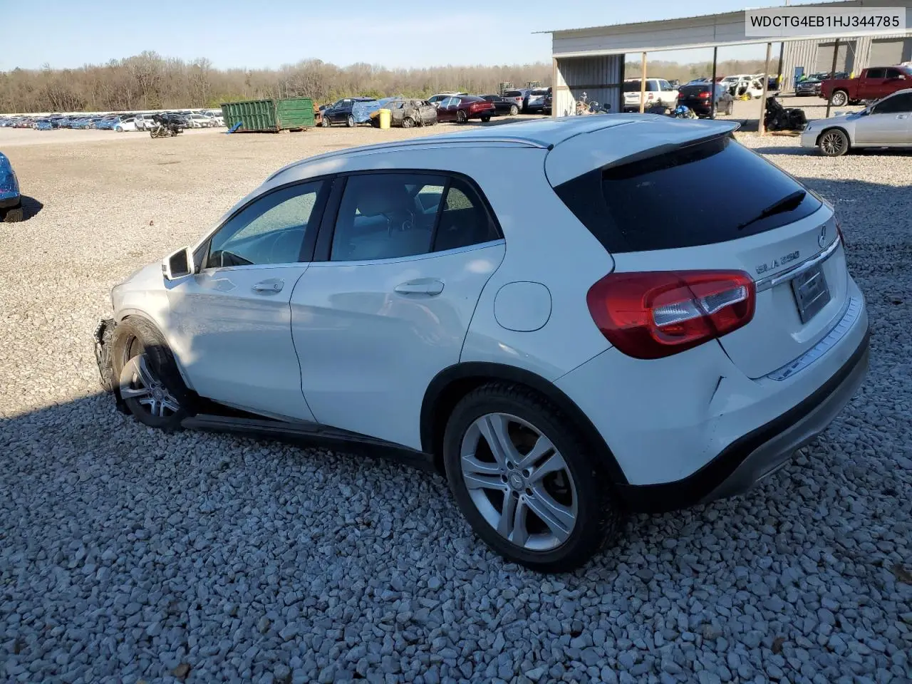 2017 Mercedes-Benz Gla 250 VIN: WDCTG4EB1HJ344785 Lot: 49748215