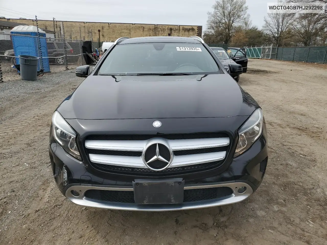 2017 Mercedes-Benz Gla 250 4Matic VIN: WDCTG4GB7HJ292298 Lot: 51313935