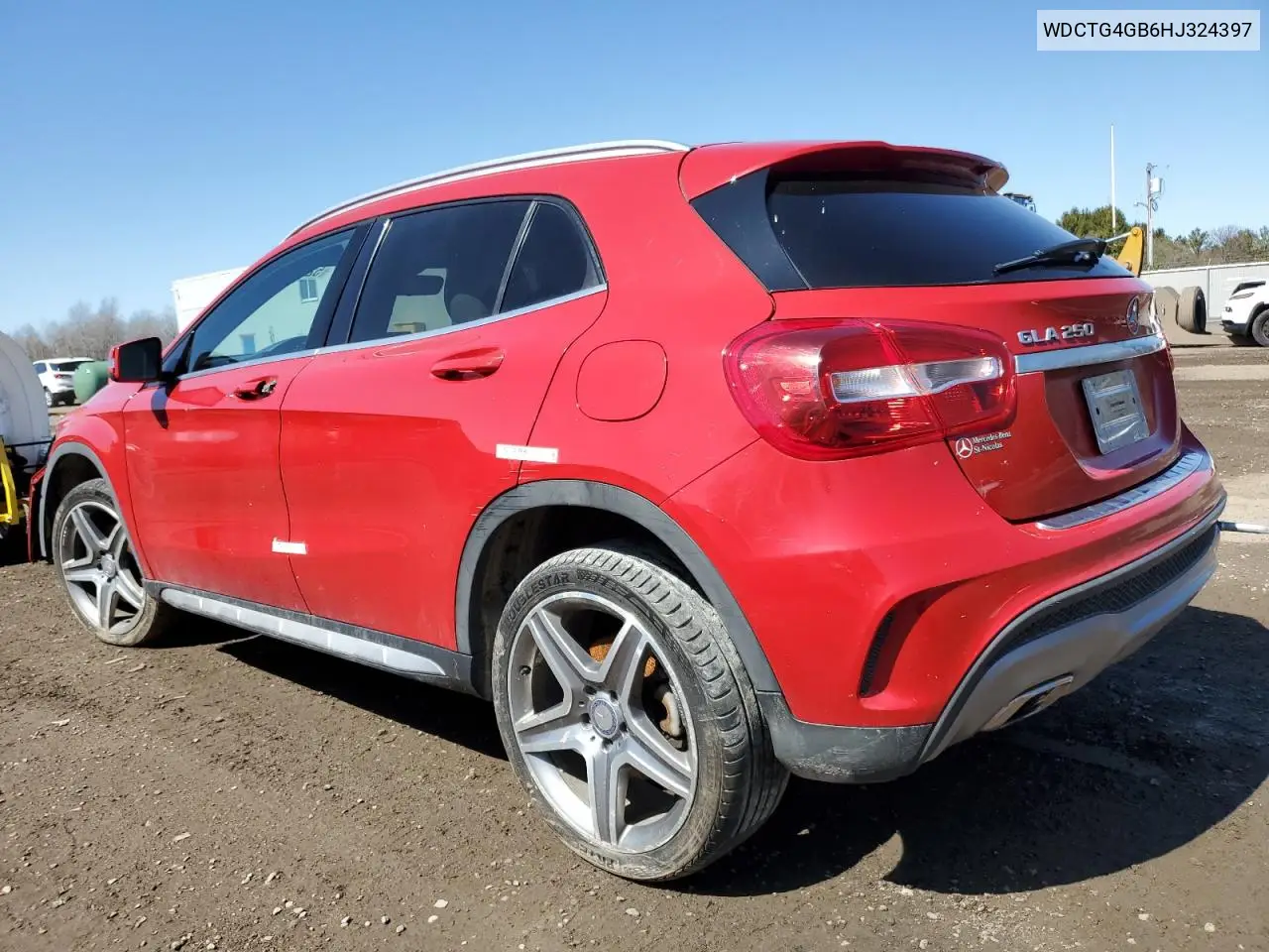 2017 Mercedes-Benz Gla 250 4Matic VIN: WDCTG4GB6HJ324397 Lot: 52081855