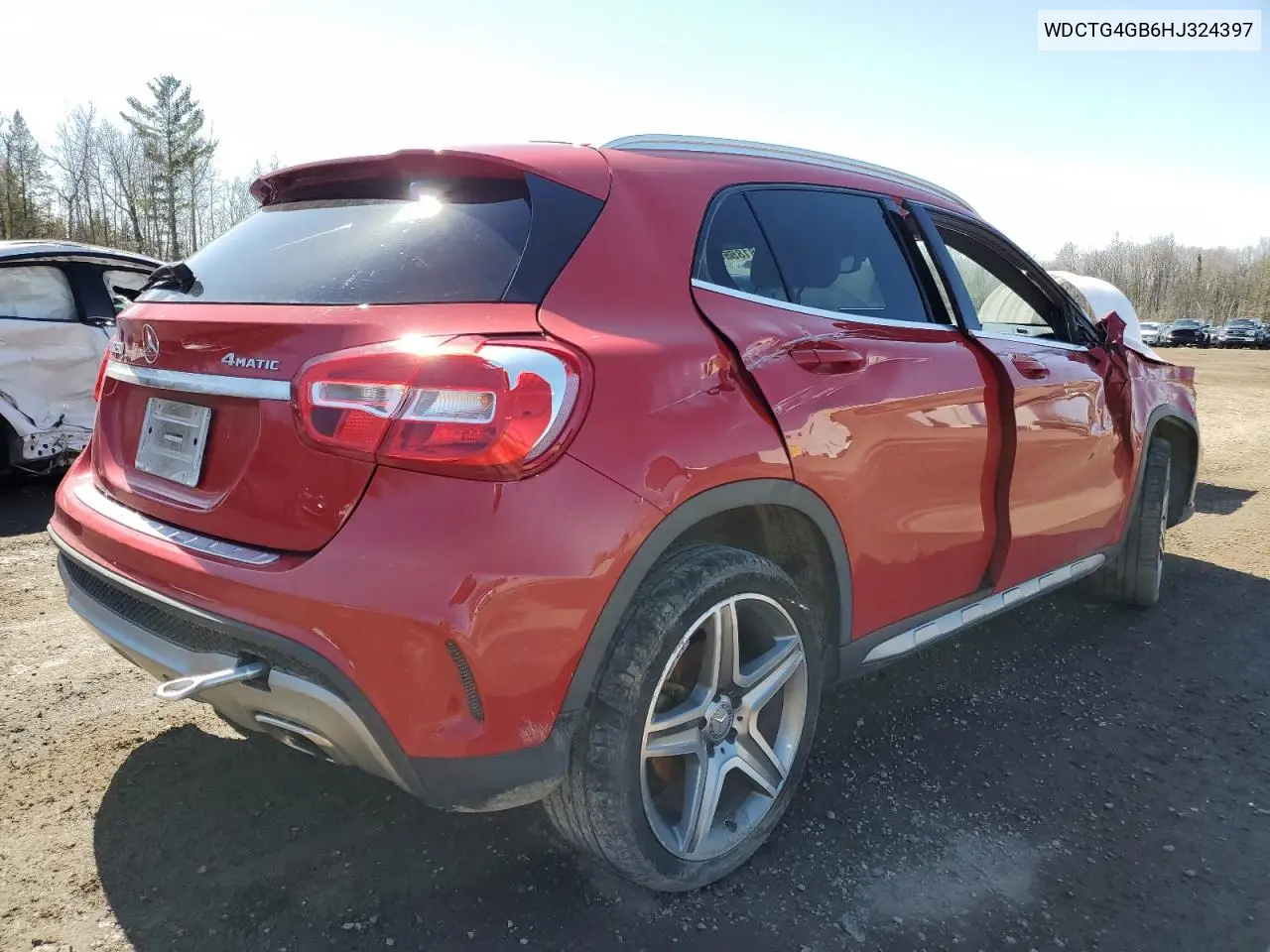 2017 Mercedes-Benz Gla 250 4Matic VIN: WDCTG4GB6HJ324397 Lot: 52081855