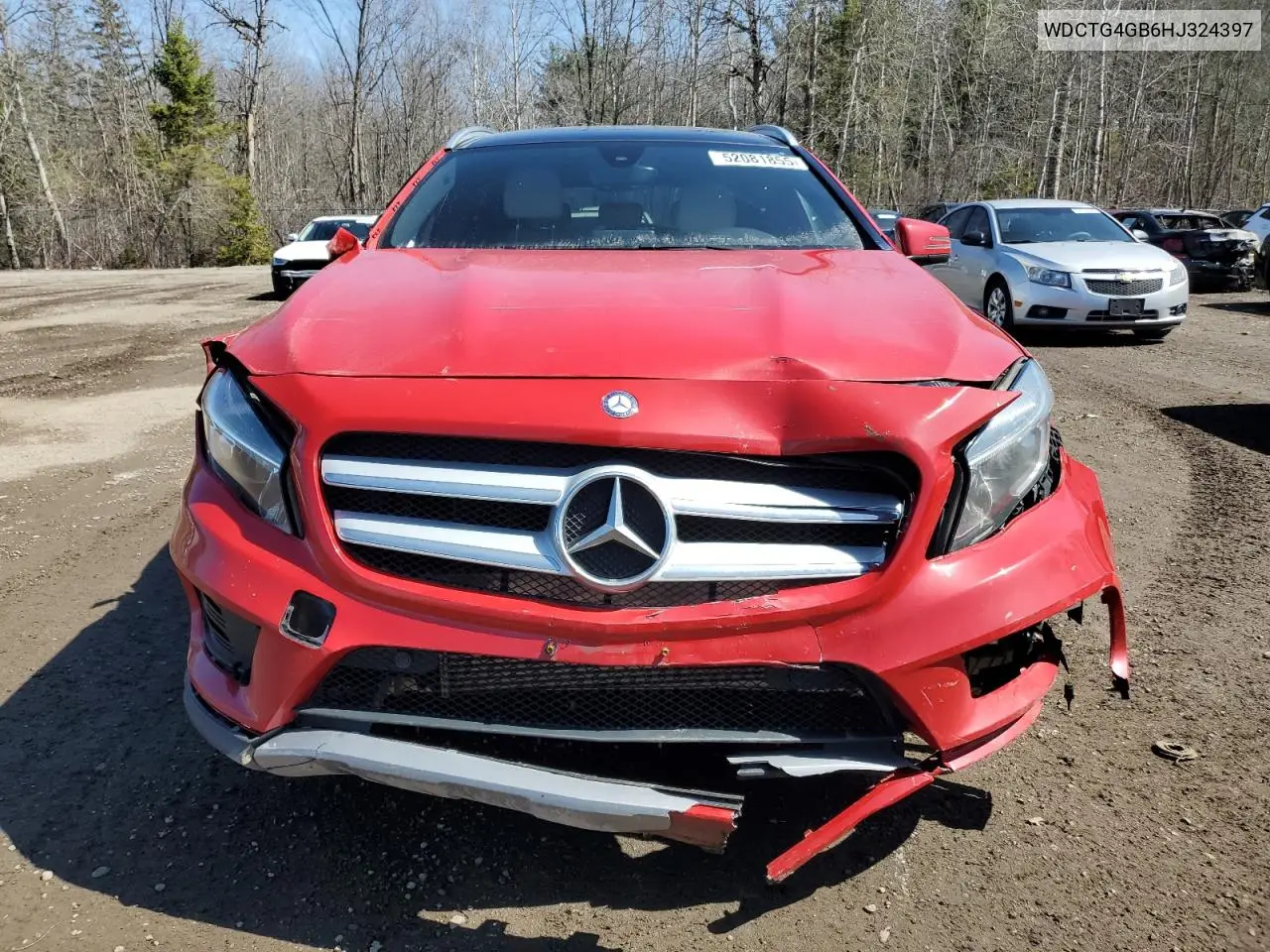2017 Mercedes-Benz Gla 250 4Matic VIN: WDCTG4GB6HJ324397 Lot: 52081855