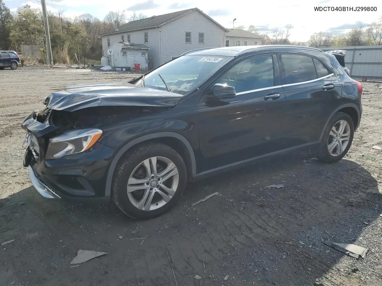 2017 Mercedes-Benz Gla 250 4Matic VIN: WDCTG4GB1HJ299800 Lot: 52164795