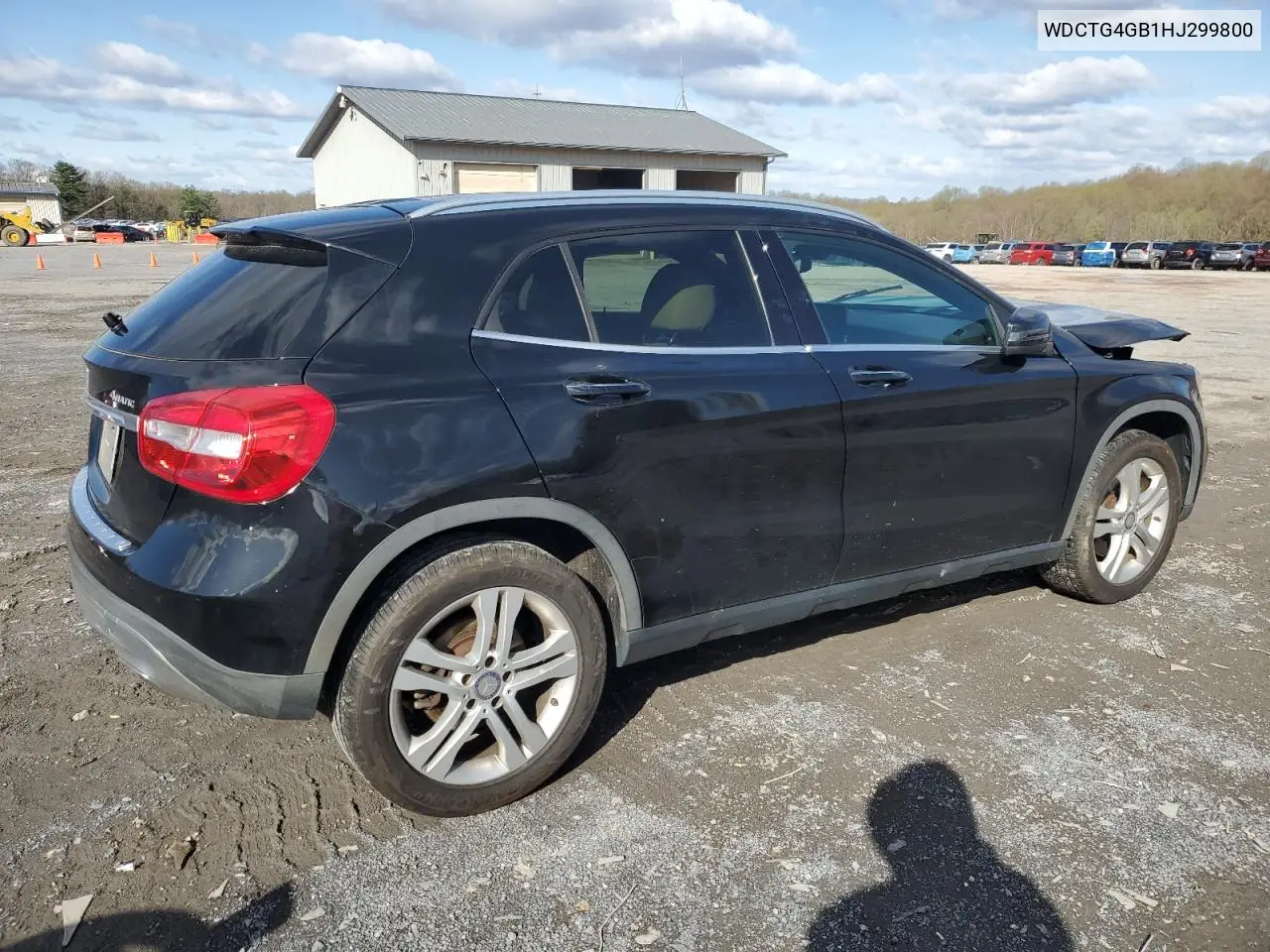 2017 Mercedes-Benz Gla 250 4Matic VIN: WDCTG4GB1HJ299800 Lot: 52164795