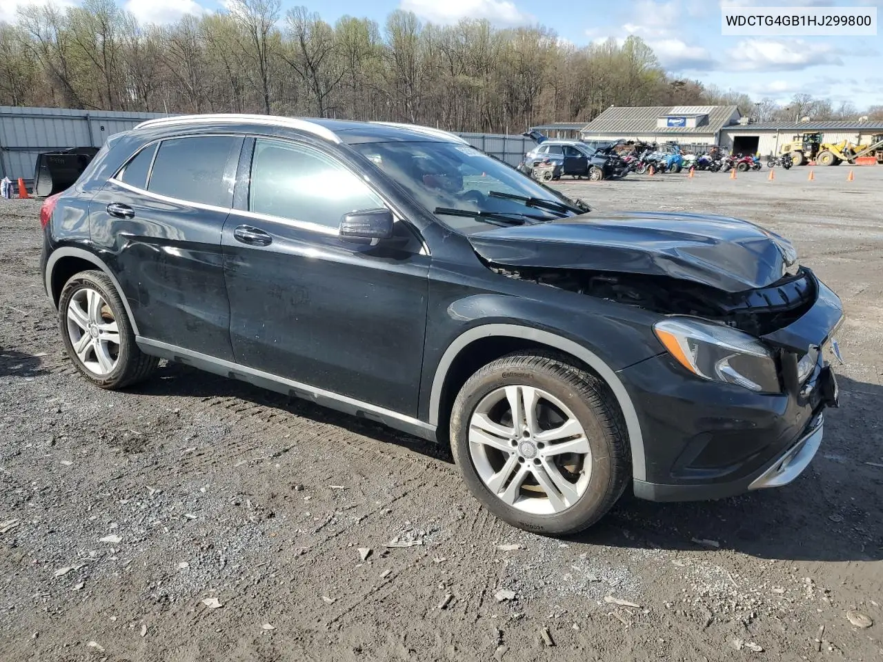 2017 Mercedes-Benz Gla 250 4Matic VIN: WDCTG4GB1HJ299800 Lot: 52164795
