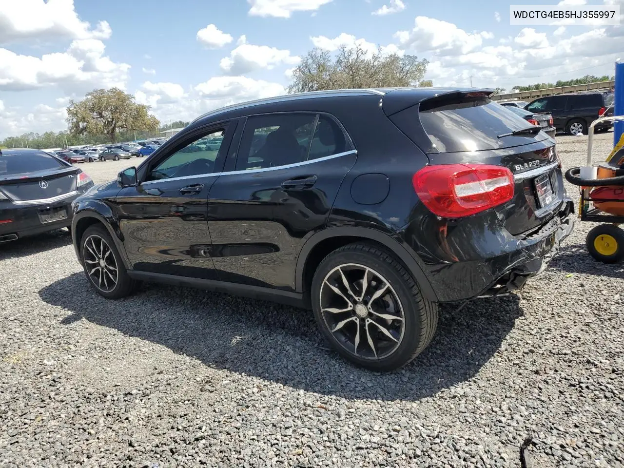 2017 Mercedes-Benz Gla 250 VIN: WDCTG4EB5HJ355997 Lot: 52216825