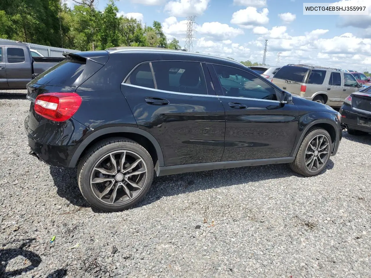 2017 Mercedes-Benz Gla 250 VIN: WDCTG4EB5HJ355997 Lot: 52216825
