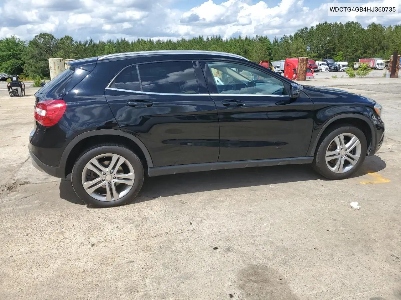 2017 Mercedes-Benz Gla 250 4Matic VIN: WDCTG4GB4HJ360735 Lot: 56013975