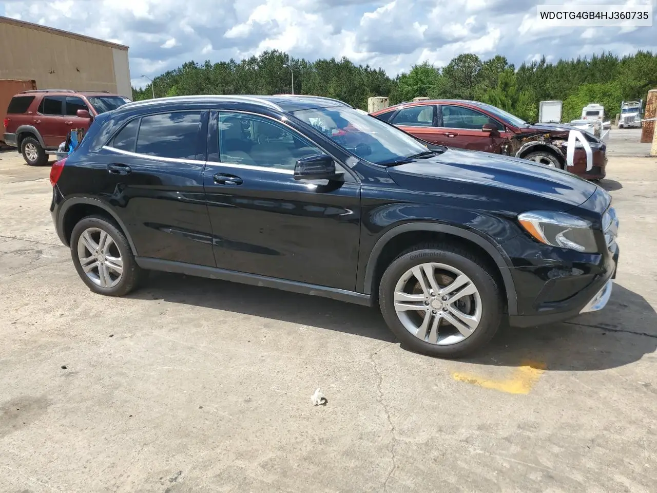 2017 Mercedes-Benz Gla 250 4Matic VIN: WDCTG4GB4HJ360735 Lot: 56013975