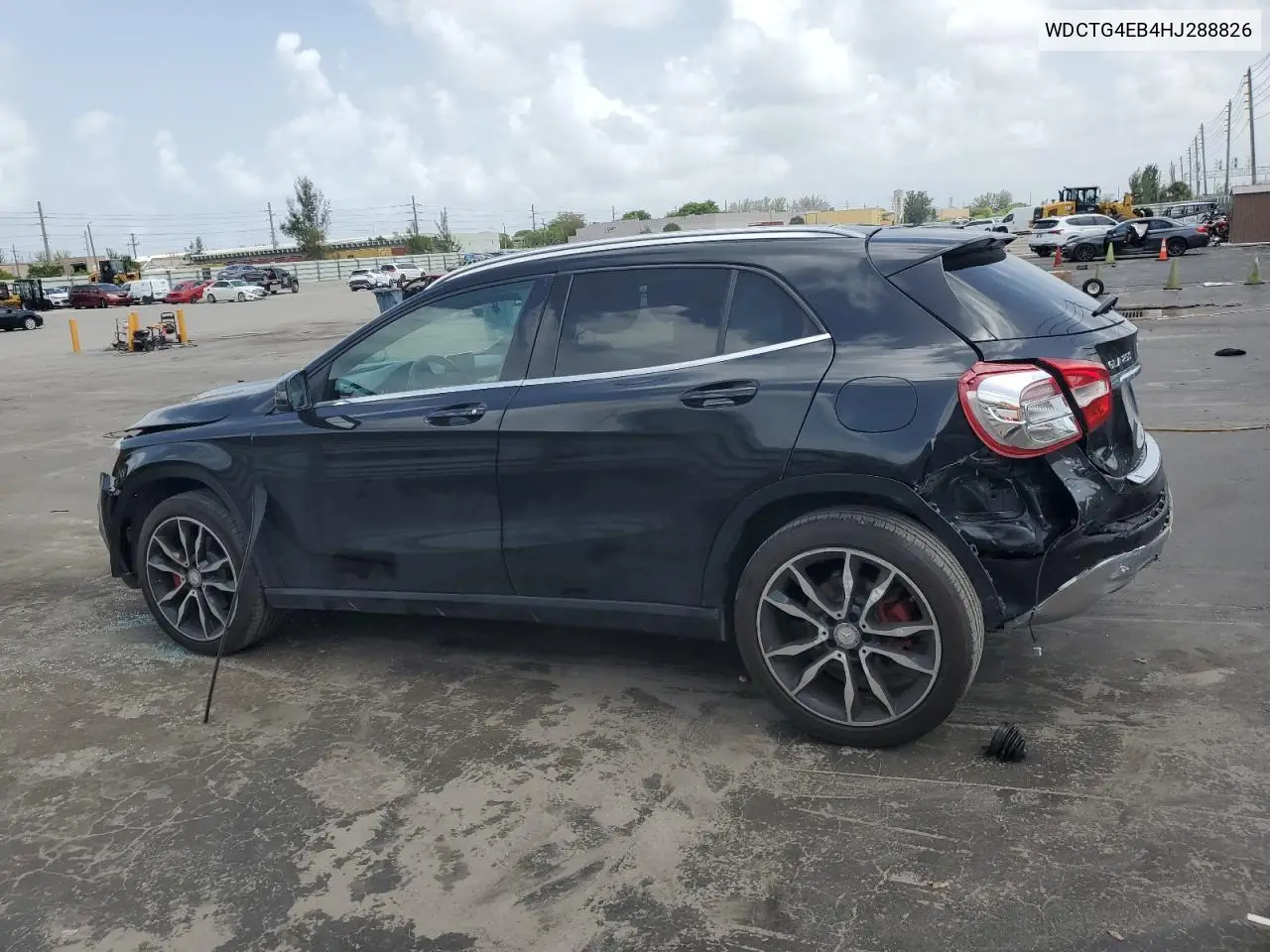 2017 Mercedes-Benz Gla 250 VIN: WDCTG4EB4HJ288826 Lot: 62335855