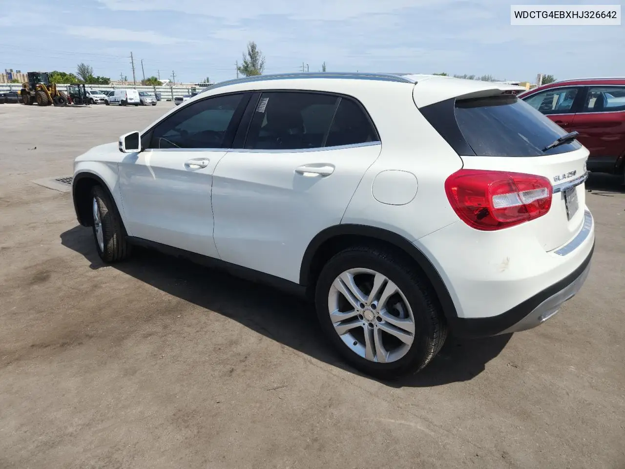 2017 Mercedes-Benz Gla 250 VIN: WDCTG4EBXHJ326642 Lot: 65751815