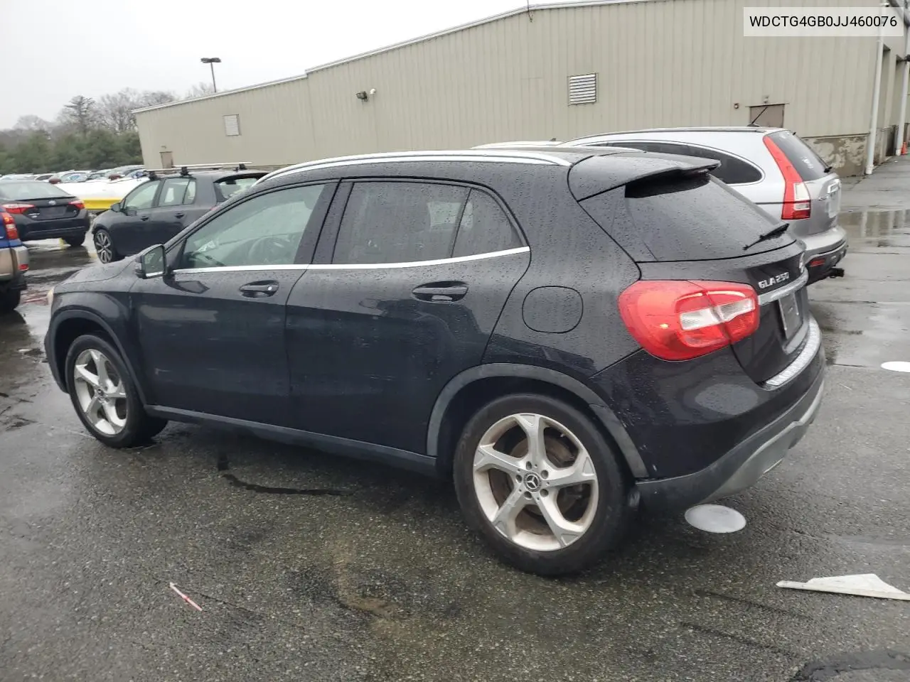 2018 Mercedes-Benz Gla 250 4Matic VIN: WDCTG4GB0JJ460076 Lot: 51223315