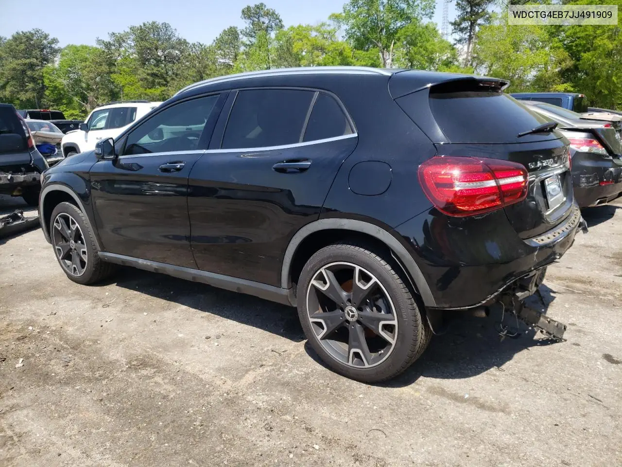 2018 Mercedes-Benz Gla 250 VIN: WDCTG4EB7JJ491909 Lot: 52613735