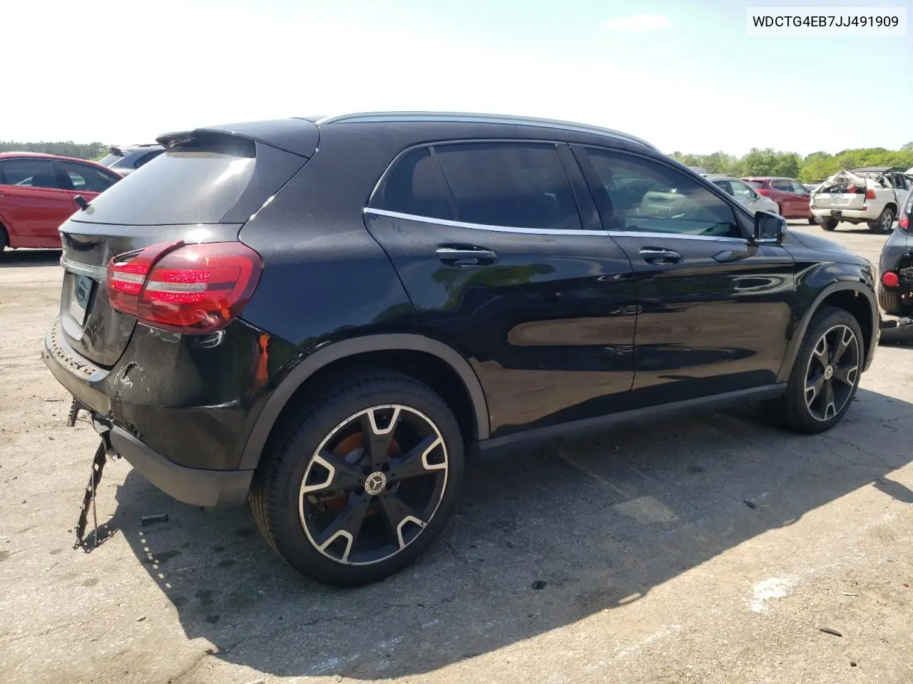 2018 Mercedes-Benz Gla 250 VIN: WDCTG4EB7JJ491909 Lot: 52613735