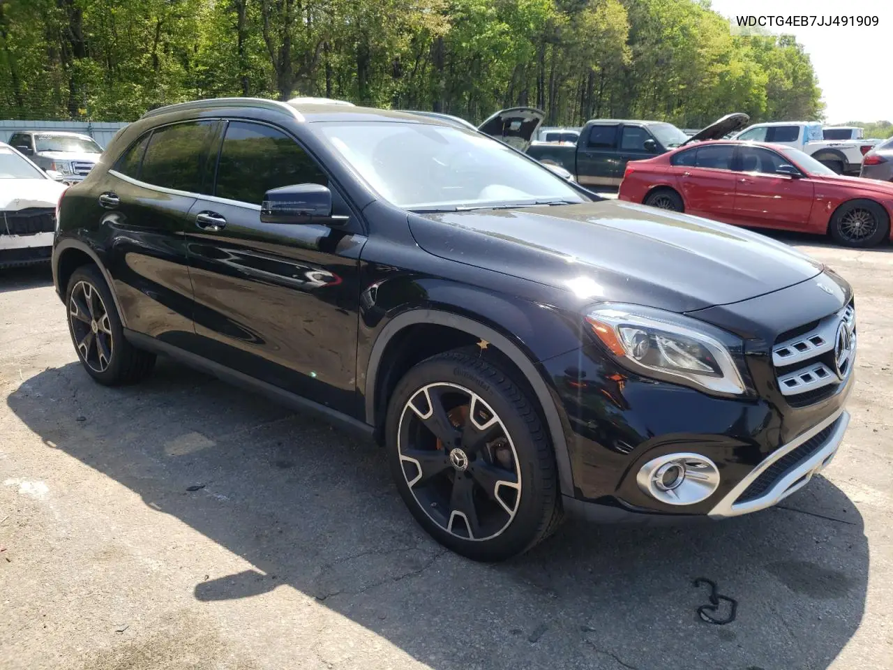 2018 Mercedes-Benz Gla 250 VIN: WDCTG4EB7JJ491909 Lot: 52613735
