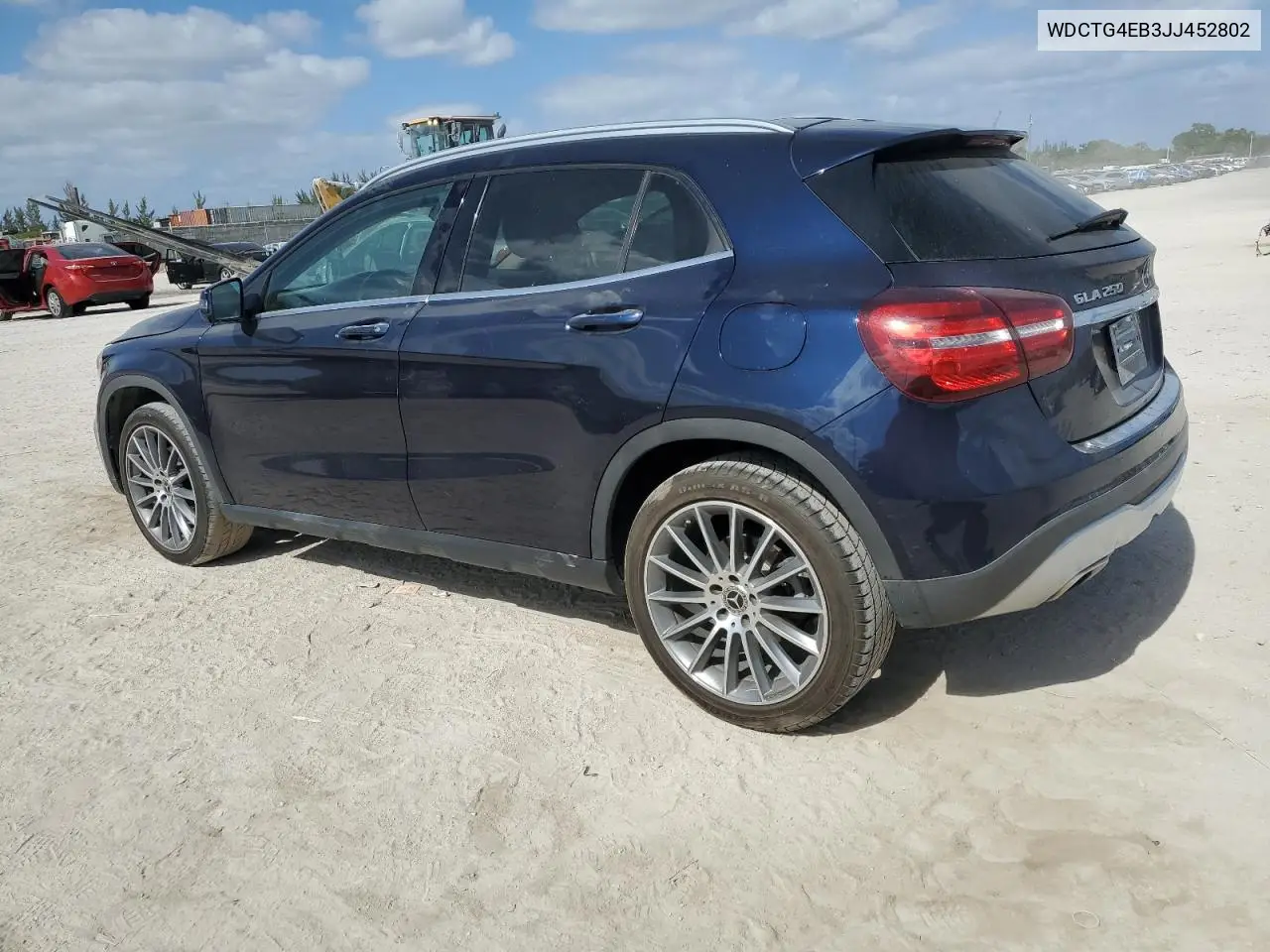 2018 Mercedes-Benz Gla 250 VIN: WDCTG4EB3JJ452802 Lot: 55214105