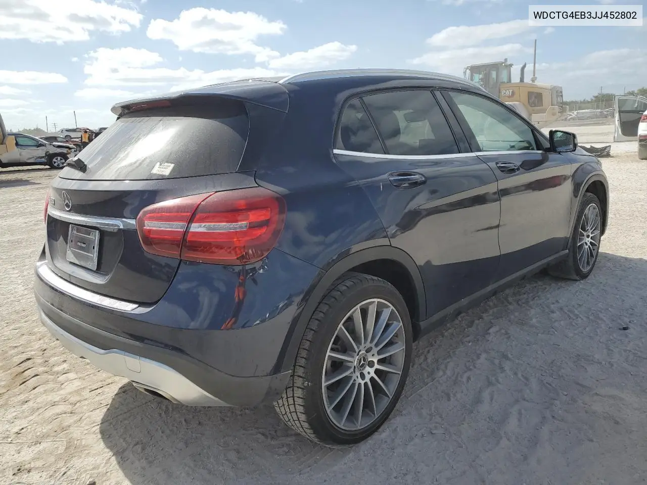 2018 Mercedes-Benz Gla 250 VIN: WDCTG4EB3JJ452802 Lot: 55214105