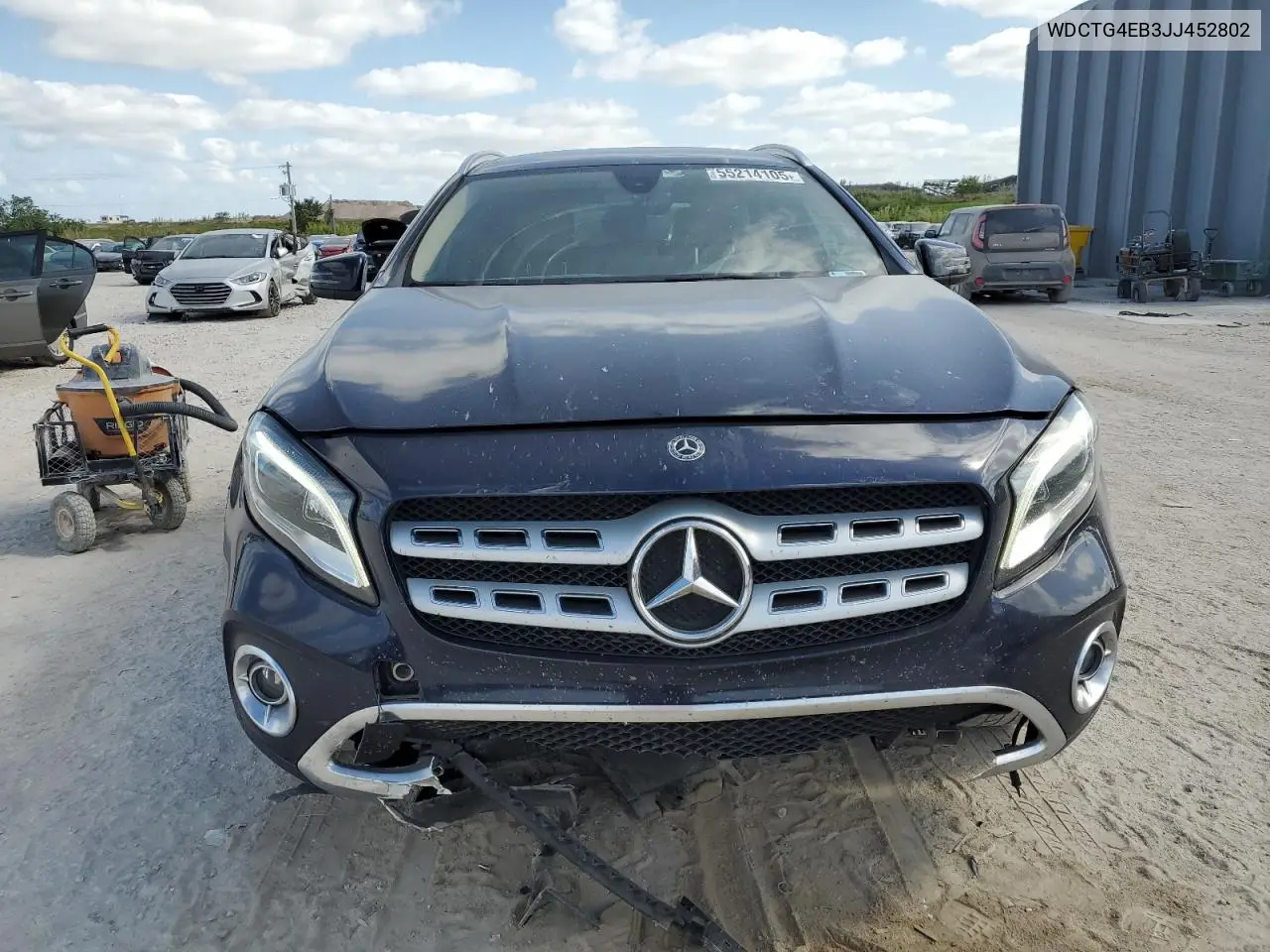 2018 Mercedes-Benz Gla 250 VIN: WDCTG4EB3JJ452802 Lot: 55214105