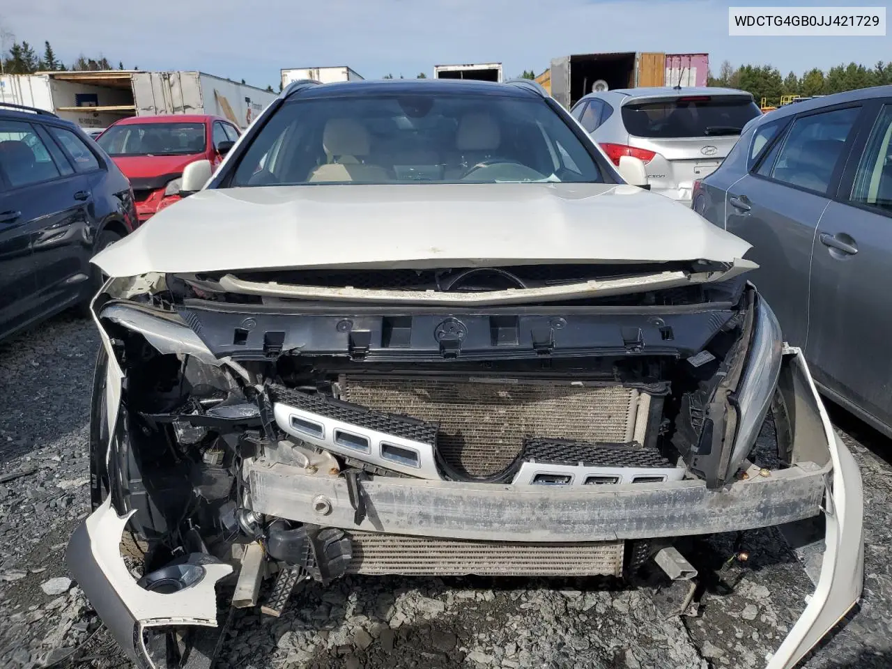 2018 Mercedes-Benz Gla 250 4Matic VIN: WDCTG4GB0JJ421729 Lot: 55604355