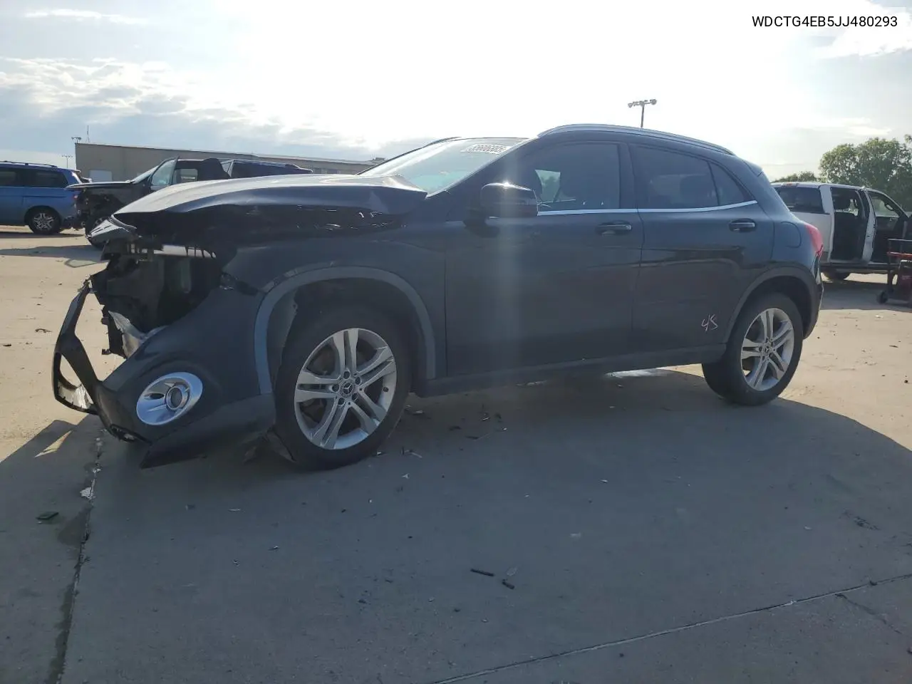 2018 Mercedes-Benz Gla 250 VIN: WDCTG4EB5JJ480293 Lot: 55606885