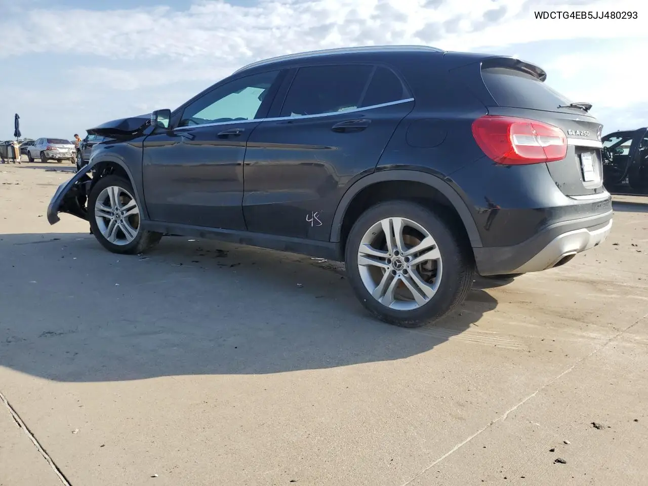 2018 Mercedes-Benz Gla 250 VIN: WDCTG4EB5JJ480293 Lot: 55606885
