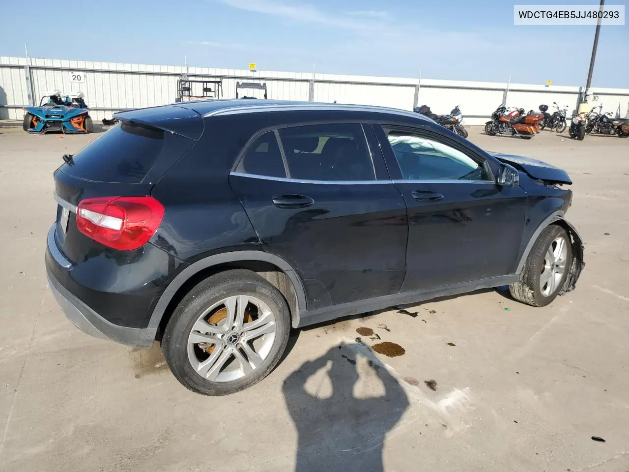2018 Mercedes-Benz Gla 250 VIN: WDCTG4EB5JJ480293 Lot: 55606885