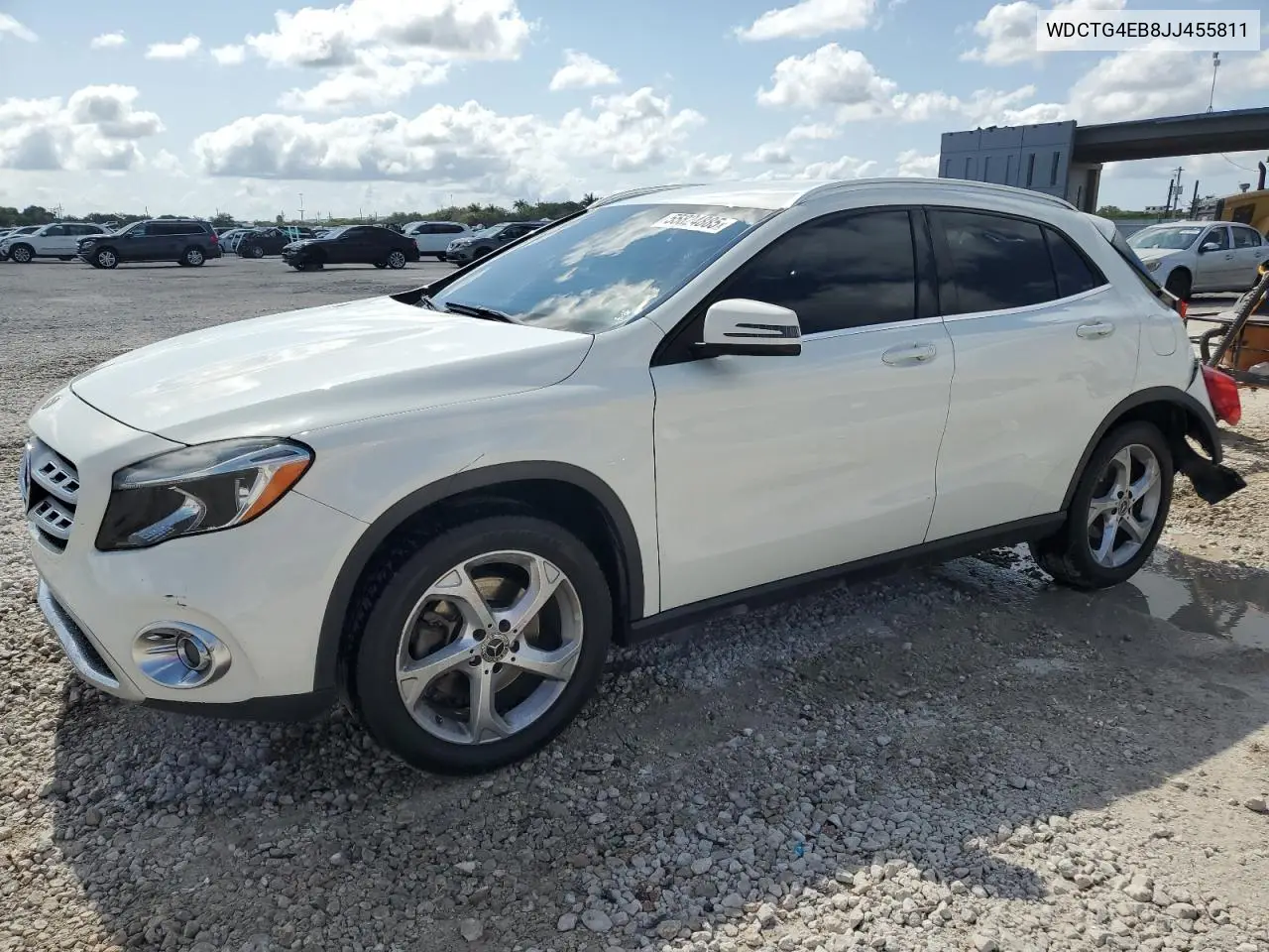 2018 Mercedes-Benz Gla 250 VIN: WDCTG4EB8JJ455811 Lot: 55824885