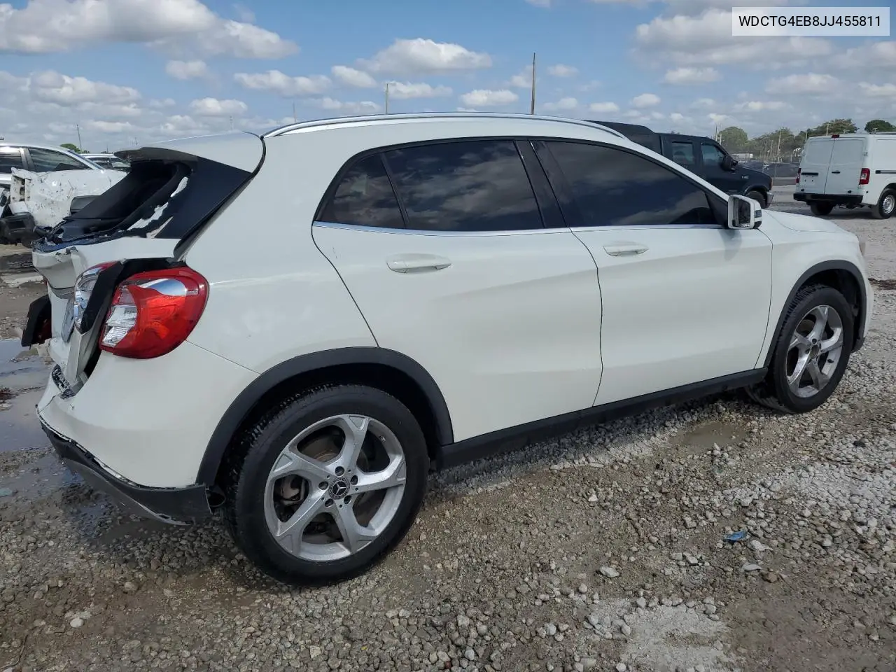 2018 Mercedes-Benz Gla 250 VIN: WDCTG4EB8JJ455811 Lot: 55824885