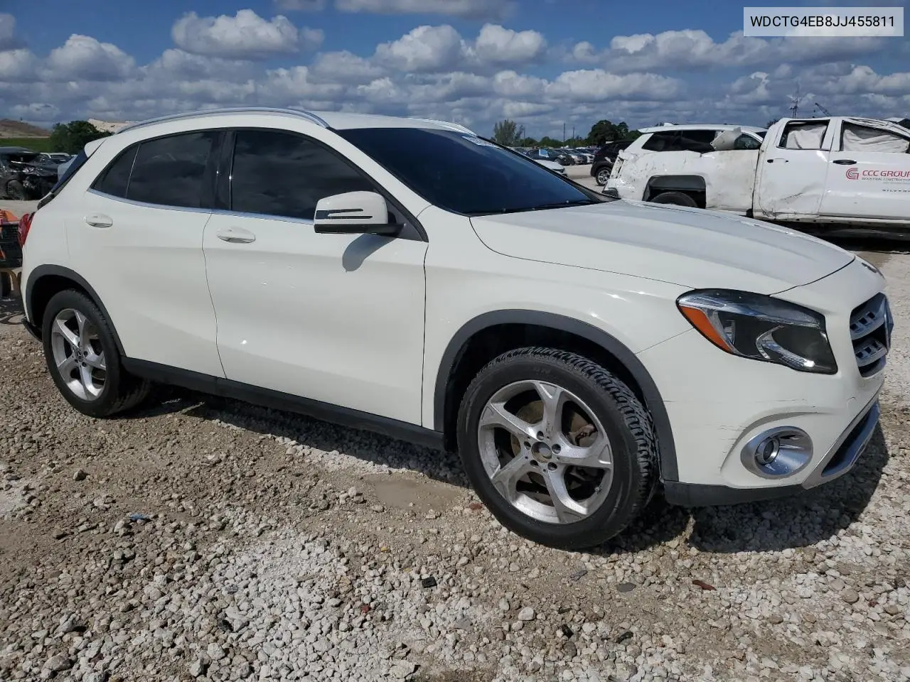 2018 Mercedes-Benz Gla 250 VIN: WDCTG4EB8JJ455811 Lot: 55824885