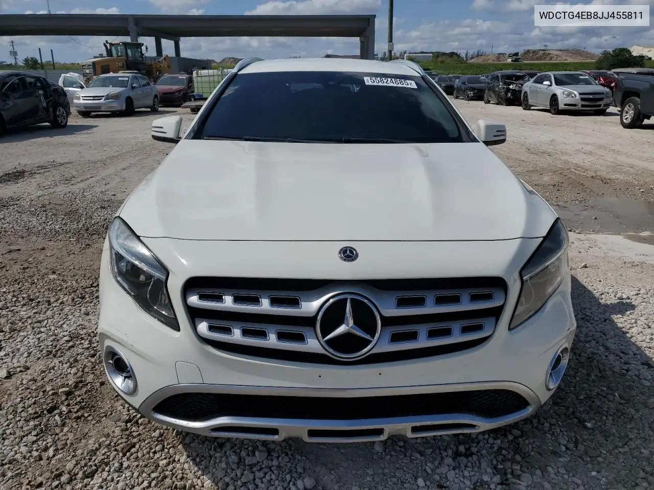 2018 Mercedes-Benz Gla 250 VIN: WDCTG4EB8JJ455811 Lot: 55824885