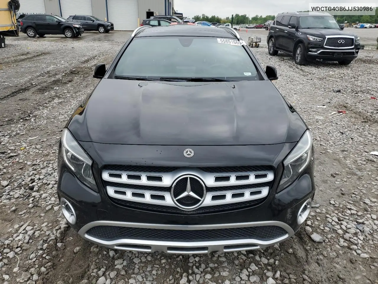 2018 Mercedes-Benz Gla 250 4Matic VIN: WDCTG4GB6JJ530986 Lot: 55851665