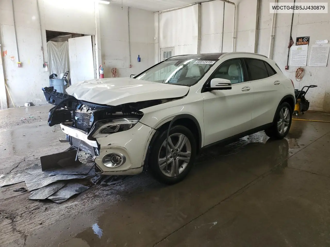 2018 Mercedes-Benz Gla 250 VIN: WDCTG4EB5JJ430879 Lot: 55912415