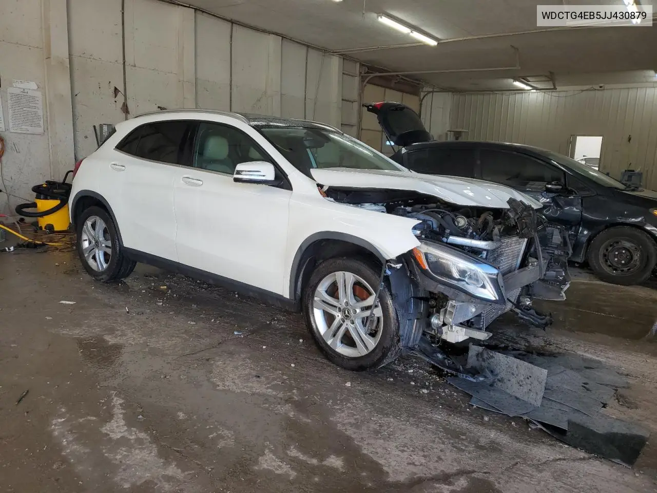 2018 Mercedes-Benz Gla 250 VIN: WDCTG4EB5JJ430879 Lot: 55912415